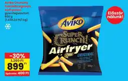 Interspar Aviko crunchy hasábburgonya ajánlat