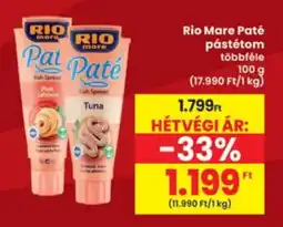 Interspar Rio Mare paté ajánlat