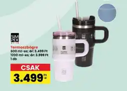 Interspar SimPex termoszbögre ajánlat