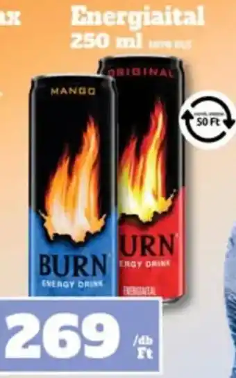 Family Diszkont Burn energy drink ajánlat
