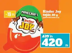 Family Diszkont Kinder Joy ajánlat
