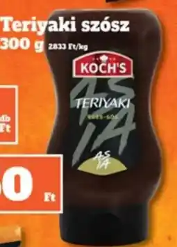 Family Diszkont Koch's teriyaki szósz ajánlat