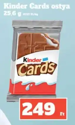 Family Diszkont Kinder Cards ajánlat