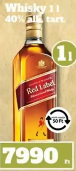 Family Diszkont Johnnie walker red label ajánlat