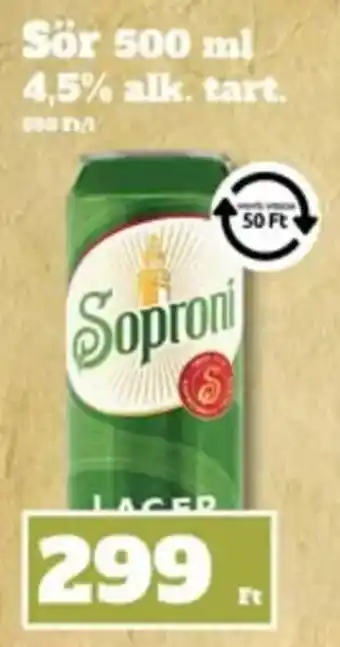 Soproni lager