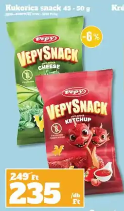 Vil-For Vepy snack ajánlat