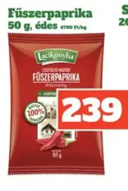 Vil-For Lacikonyha fűszerpaprika ajánlat