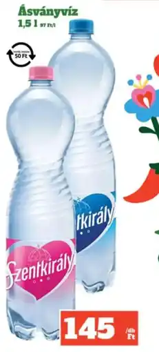 Vil-For Szentkirály ásványvíz ajánlat