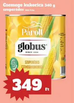 Vil-For Globus szuperédes csemegekukorica ajánlat