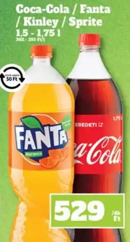 Vil-For Coca-Cola / Fanta / Kinley / Sprite ajánlat