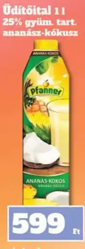 Vil-For Pfanner üdítőital ajánlat