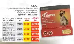 Alpha Zoo SafePet spot-on kutya ajánlat