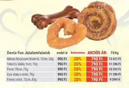 Alpha Zoo Denta Fun Jutalomfalatok ajánlat