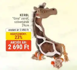 Alpha Zoo Kerbl gina zsiráf ajánlat