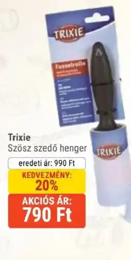 Alpha Zoo Trixie szösz szedő henger ajánlat