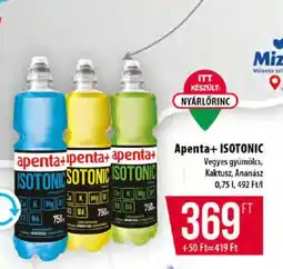 Coop apenta+ isotonic ajánlat