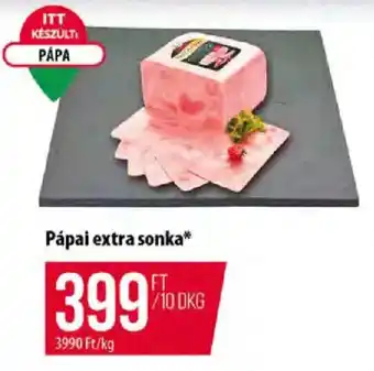 Coop Pápai extra sonka ajánlat