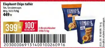 Coop Elephant Chips tallér ajánlat