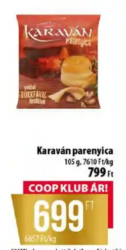 Coop Karaván parenyica ajánlat