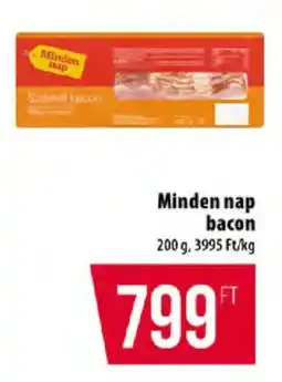Coop Mindennap bacon ajánlat
