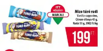 Coop Mizo túró rudi ajánlat