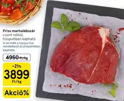 Tesco Friss marhalábszár ajánlat
