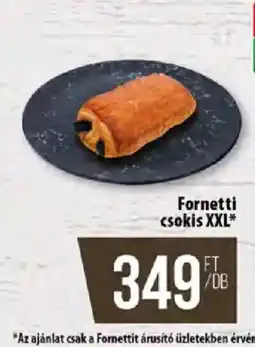 Coop Fornetti csokis ajánlat