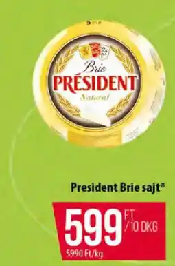 Coop President brie sajt ajánlat