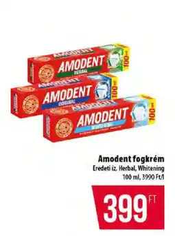 Coop Amodent fogkrém ajánlat