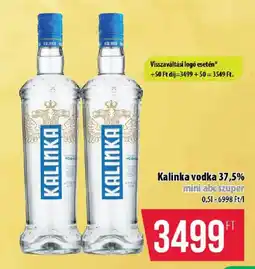 Coop Kalinka vodka ajánlat