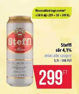 Coop Steffl bier ajánlat