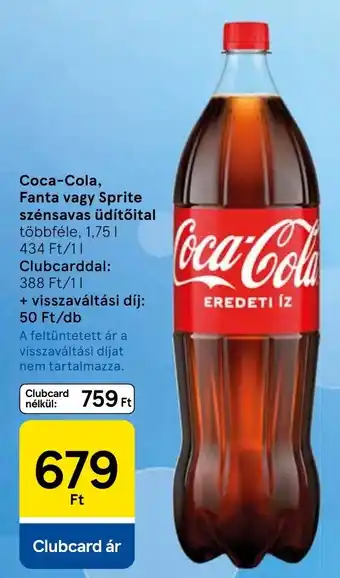 Tesco Coca-Cola ajánlat