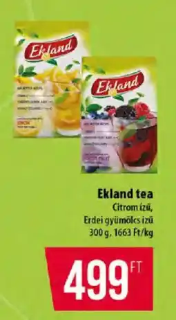 Coop Ekland tea ajánlat