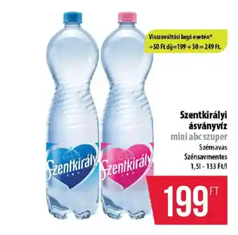 Szentkirályi ásványvíz