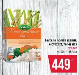 Coop Lestello hosszú szemű, előfőzött, fehér rizs ajánlat