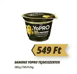 Príma Danone yopro tejdesszertek ajánlat