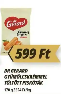 Príma Dr gerard gyümölcskrémmel töltött piskóták ajánlat