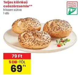 Spar Market Teljes kiőrlésű császárzsemle ajánlat