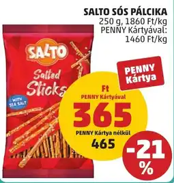 PENNY Salto salted sticks ajánlat
