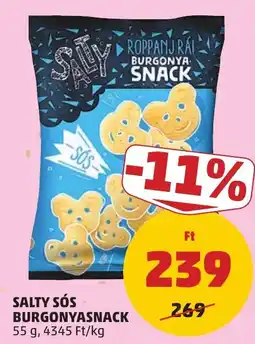 PENNY Salty sós burgonyasnack ajánlat