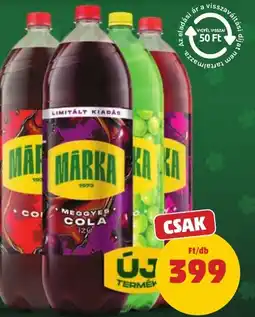 PENNY Márka meggyes cola ajánlat