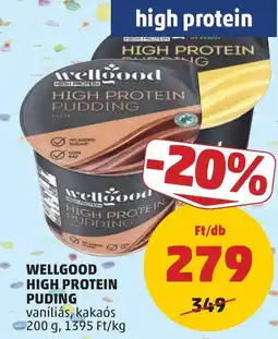 PENNY Wellgood high protein pudding ajánlat