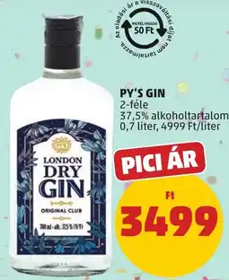 PENNY Py's gin ajánlat
