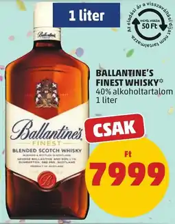 PENNY Ballantine's finest whisky ajánlat