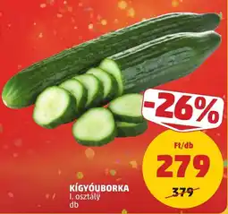 PENNY Kígyóuborka ajánlat
