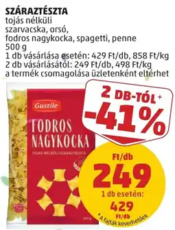 PENNY Gustile fodros nagykocka ajánlat