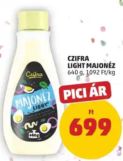 PENNY Czifra light majonéz ajánlat