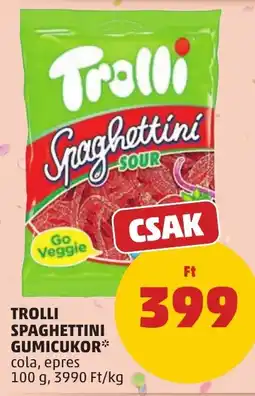PENNY Trolli spaghettini gumicukor ajánlat