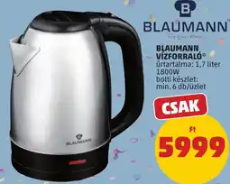 PENNY Blaumann vízforraló ajánlat