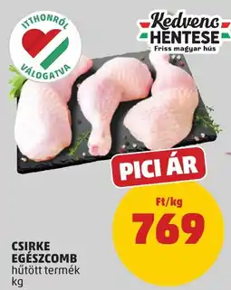 PENNY Kedvenc Hentese Csirke egészcomb ajánlat
